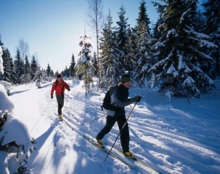 Fondeurs et randonnees dans le Vercors